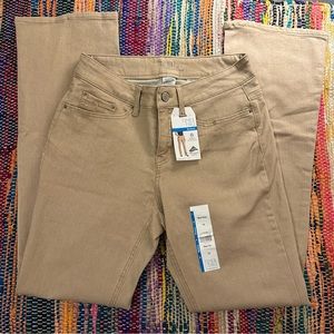 Time and Tru mid-rise bootcut khaki size 10 slim fit